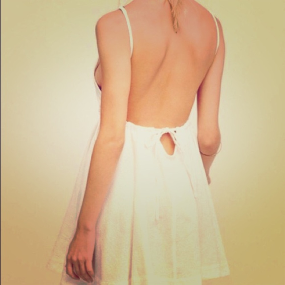 Free People Cotton Backless “Endless Summer” Dress